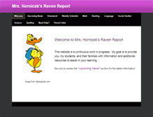 Tablet Screenshot of hornicekmwes4.weebly.com