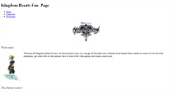 Desktop Screenshot of kingdomheartsfans.weebly.com