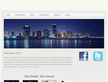 Tablet Screenshot of miamivipservices.weebly.com
