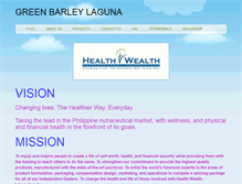 Tablet Screenshot of greenlaguna2012.weebly.com