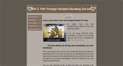 Desktop Screenshot of mw2modx.weebly.com