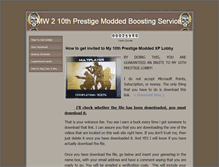 Tablet Screenshot of mw2modx.weebly.com