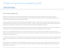 Tablet Screenshot of gardencure.weebly.com