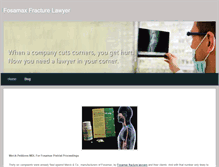 Tablet Screenshot of fosamaxfracturelawyer.weebly.com