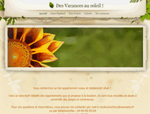 Tablet Screenshot of meretsoleil.weebly.com