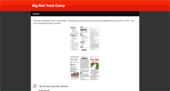 Desktop Screenshot of bigredtrack.weebly.com