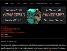 Tablet Screenshot of mcsurvivalcraft.weebly.com