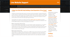 Desktop Screenshot of livewebsitesupport.weebly.com
