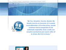 Tablet Screenshot of beyouvolontariato.weebly.com