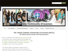 Tablet Screenshot of kccl-kailua.weebly.com