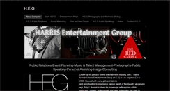 Desktop Screenshot of harrisentertainmentgroup.weebly.com