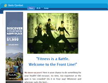 Tablet Screenshot of bodycombat.weebly.com