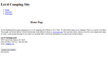 Tablet Screenshot of leiticampground.weebly.com