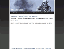 Tablet Screenshot of dpbclan.weebly.com