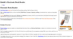 Desktop Screenshot of electronicbookreader.weebly.com