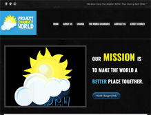 Tablet Screenshot of projectchangetheworld.weebly.com