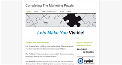 Desktop Screenshot of completingthepuzzle.weebly.com