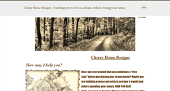 Desktop Screenshot of cherryhomedesigns.weebly.com