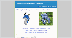 Desktop Screenshot of hfsblueberry.weebly.com