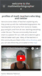 Mobile Screenshot of mathtwitterblogosphere.weebly.com