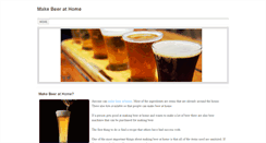 Desktop Screenshot of makebeerathome.weebly.com