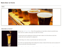 Tablet Screenshot of makebeerathome.weebly.com