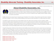 Tablet Screenshot of disabilityadvocatetraining.weebly.com