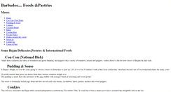 Desktop Screenshot of barbadosfood.weebly.com