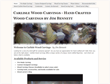 Tablet Screenshot of carlislewoodcarvings.weebly.com