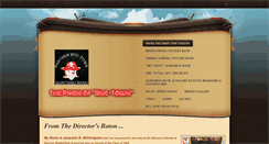 Desktop Screenshot of beecherbuc-townband.weebly.com