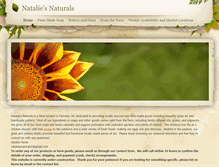 Tablet Screenshot of nataliesnaturals.weebly.com