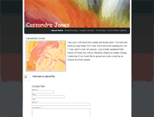 Tablet Screenshot of cassjones.weebly.com