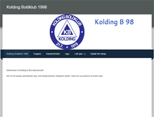 Tablet Screenshot of koldingboldklub1998.weebly.com