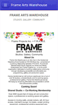 Mobile Screenshot of frameonross.weebly.com