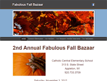Tablet Screenshot of fabulousfallbazaar.weebly.com