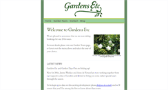 Desktop Screenshot of gardensetc.weebly.com