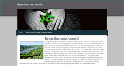 Desktop Screenshot of betterthanyoufoundit.weebly.com