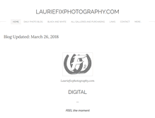 Tablet Screenshot of lauriefixphotography.weebly.com