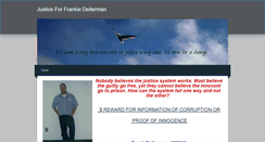 Desktop Screenshot of justiceforfrank.weebly.com