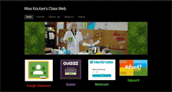 Desktop Screenshot of kautzersweb.weebly.com