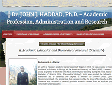 Tablet Screenshot of johnjhaddad.weebly.com