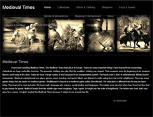 Tablet Screenshot of medievalttimes.weebly.com