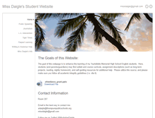 Tablet Screenshot of missdaigle.weebly.com