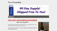 Desktop Screenshot of freeprotandim.weebly.com