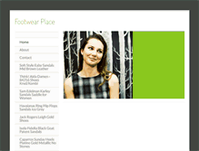 Tablet Screenshot of footwearplacetg.weebly.com