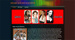 Desktop Screenshot of miamisoundmachine.weebly.com