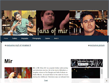 Tablet Screenshot of mir-fans.weebly.com