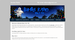 Desktop Screenshot of bumble-radio.weebly.com