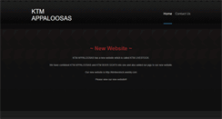 Desktop Screenshot of ktmappaloosas.weebly.com