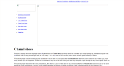 Desktop Screenshot of chanlshoes.weebly.com